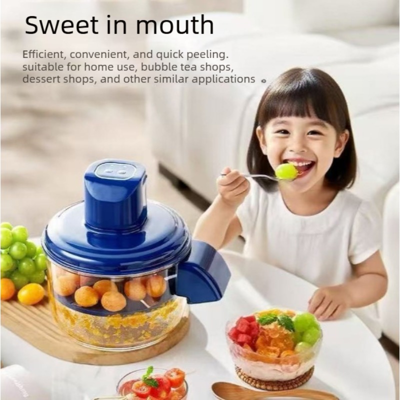Commercial Potato Peeler - เครื่องปอกผลไม้และผักในครัวเรือน - เครื่องปอกองุ่น - เครื่องปอกผลไม้ไฟฟ้าสำหรับร้านชานม