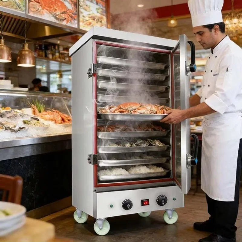 Commercial Kitchen Machinery - อุปกรณ์ครัวเชิงพาณิชย์ เครื่องนึ่งอาหารแก๊ส เครื่องนึ่งข้าวอุตสาหกรรม เครื่องนึ่งข้าวแบบม้วน สแตนเลส