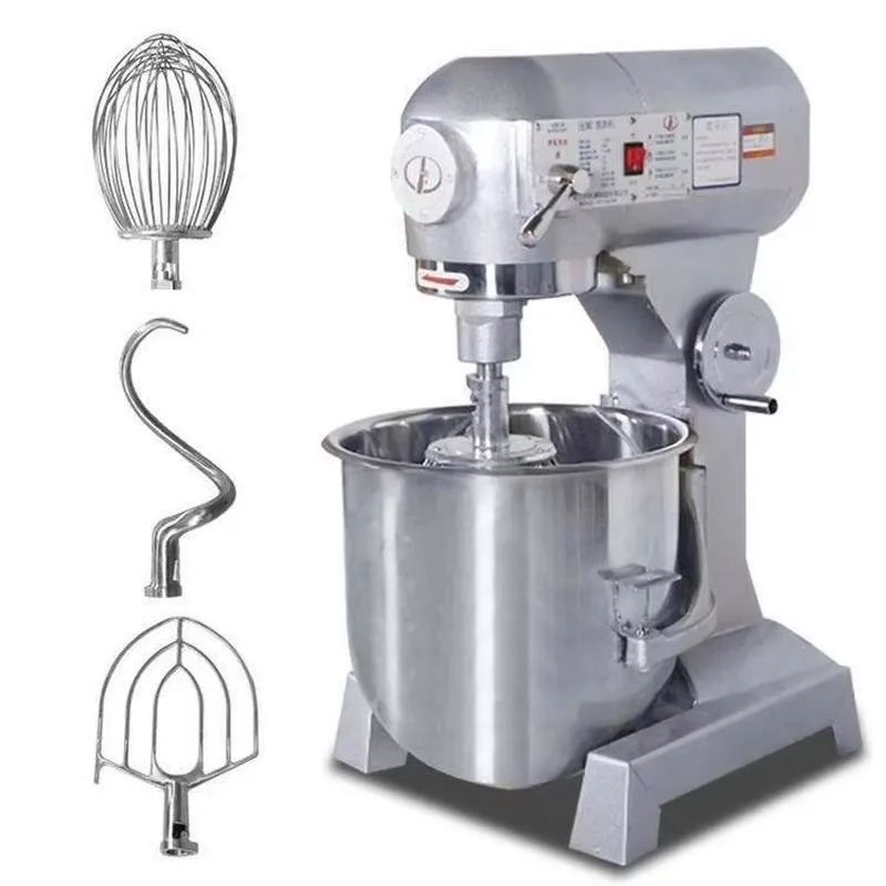 Commercial Kitchen Mixers Dough Mixer - เครื่องผสมอาหารแบบตั้งโต๊ะขนาดใหญ่สำหรับธุรกิจ เครื่องผสมแป้งไฟฟ้าสำหรับครัว เครื่องนวดแป้งขนมปังสำหรับร้านเบเกอรี่