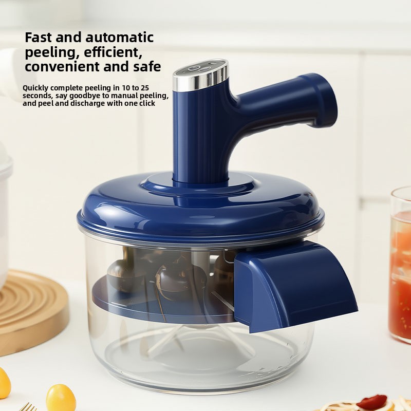 Commercial Potato Peeler - เครื่องปอกผลไม้และผักไฟฟ้าแบบพกพาสำหรับใช้ในครัวเรือนและเชิงพาณิชย์ เหมาะสำหรับร้านขายผลไม้และเครื่องดื่มนม