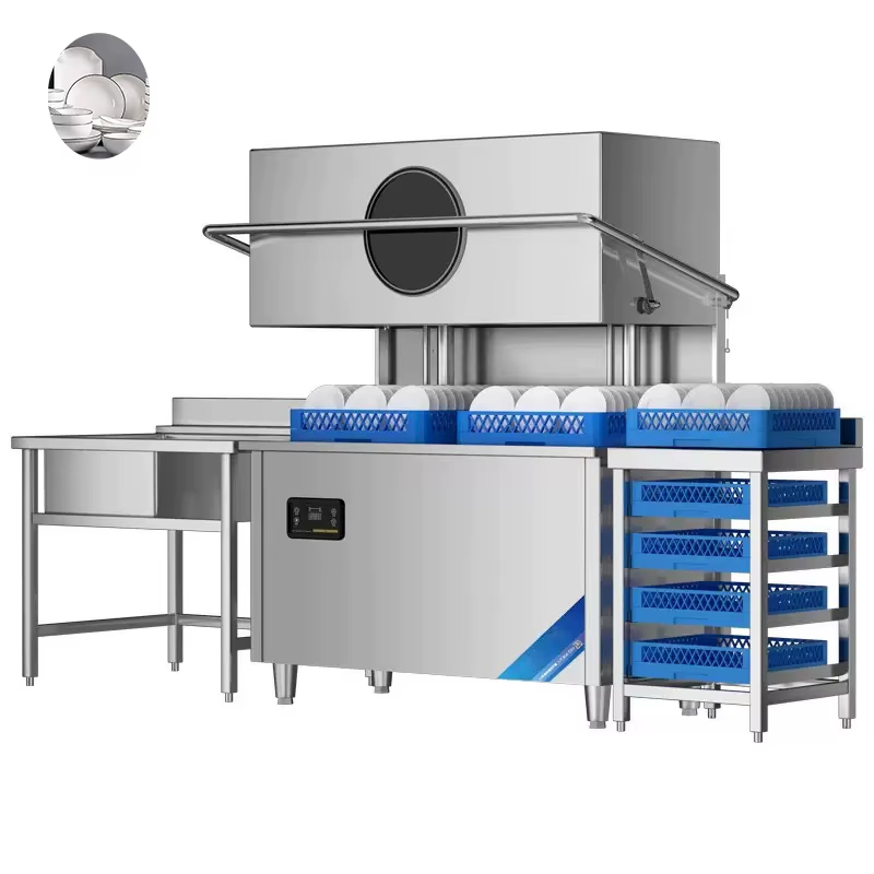 Commercial Kitchen Machinery - เครื่องล้างจานแบบเร็วสำหรับธุรกิจ, เครื่องล้างจานอัตโนมัติสำหรับครัวร้านอาหาร