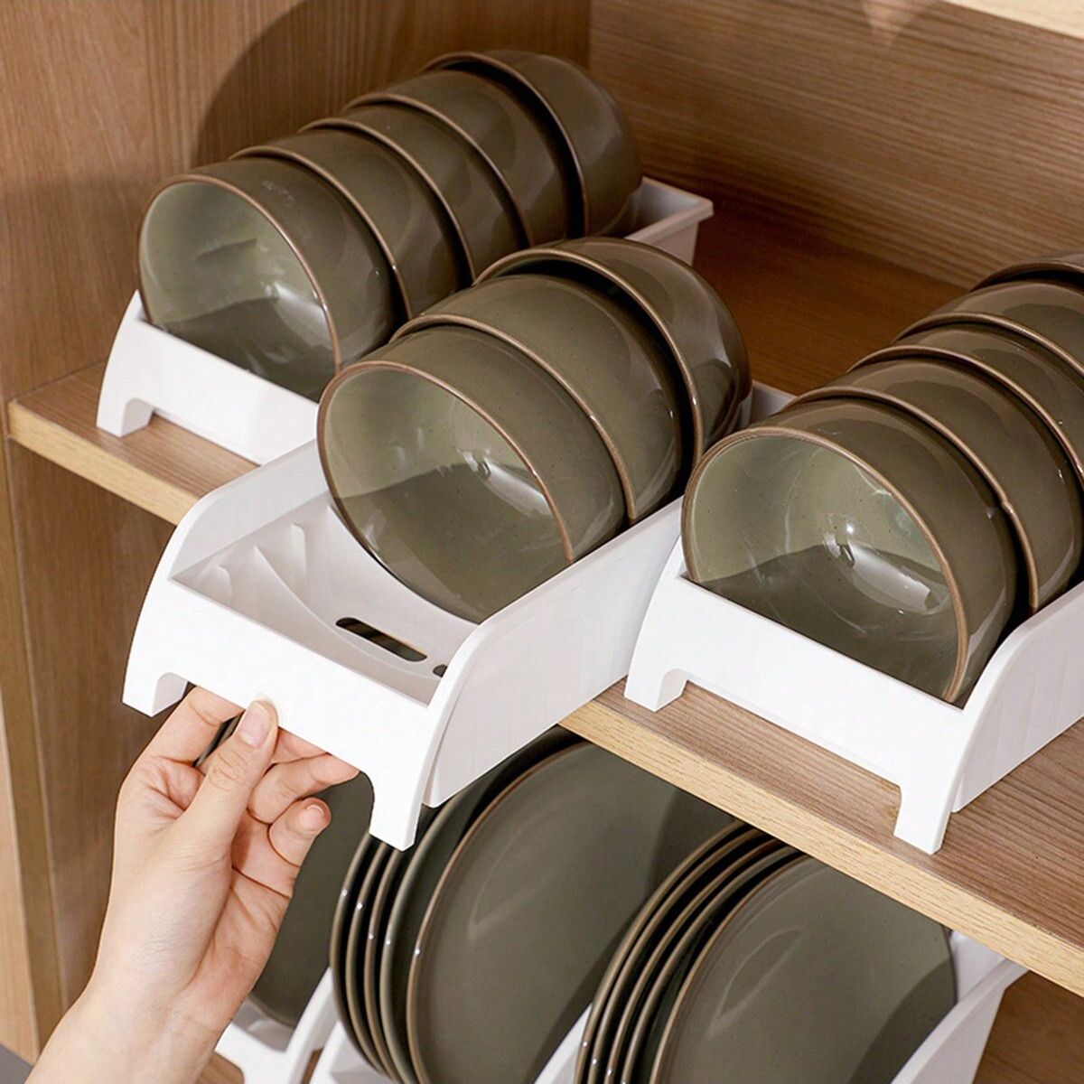 Commercial Kitchen Floor Drain - 1pc-น้ํารั่วพับท่อระบายน้ําชามถาดพลาสติกชามตะเกียบOrganizerกล่องเครื่องครัวจานRac
