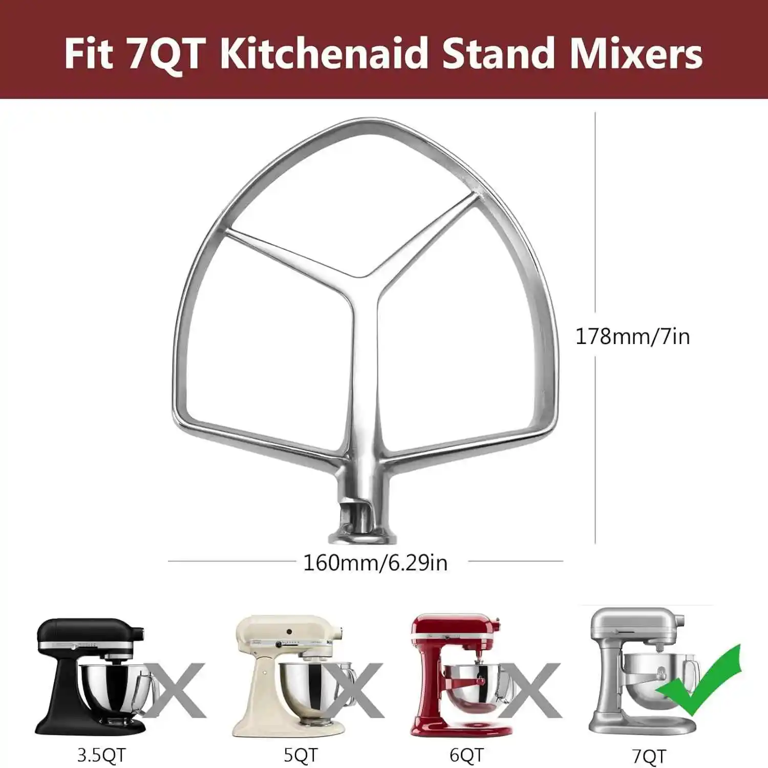 Commercial Kitchen Juicer - สำหรับเครื่องผสมอาหาร Kitchenaid ขนาด 7 ควอร์ต อุปกรณ์เสริมสำหรับเครื่องผสมอาหารแบบตั้งโต๊ะ