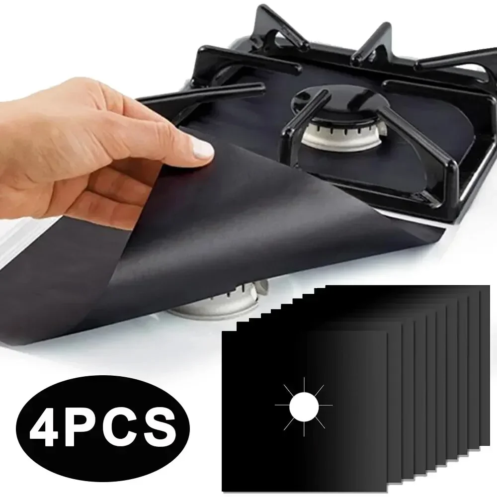 2/4 Pcs เตาแก๊ส Protector หม้อ - Commercial Kitchen Hood Installation บทวิจารณ์และราคา