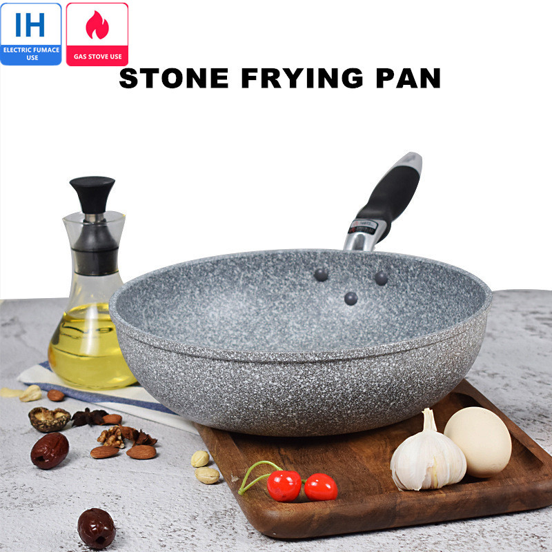 Non-Stick กระทะทนทานหินกระทะกร - Commercial Kitchen Appliance บทวิจารณ์และราคา