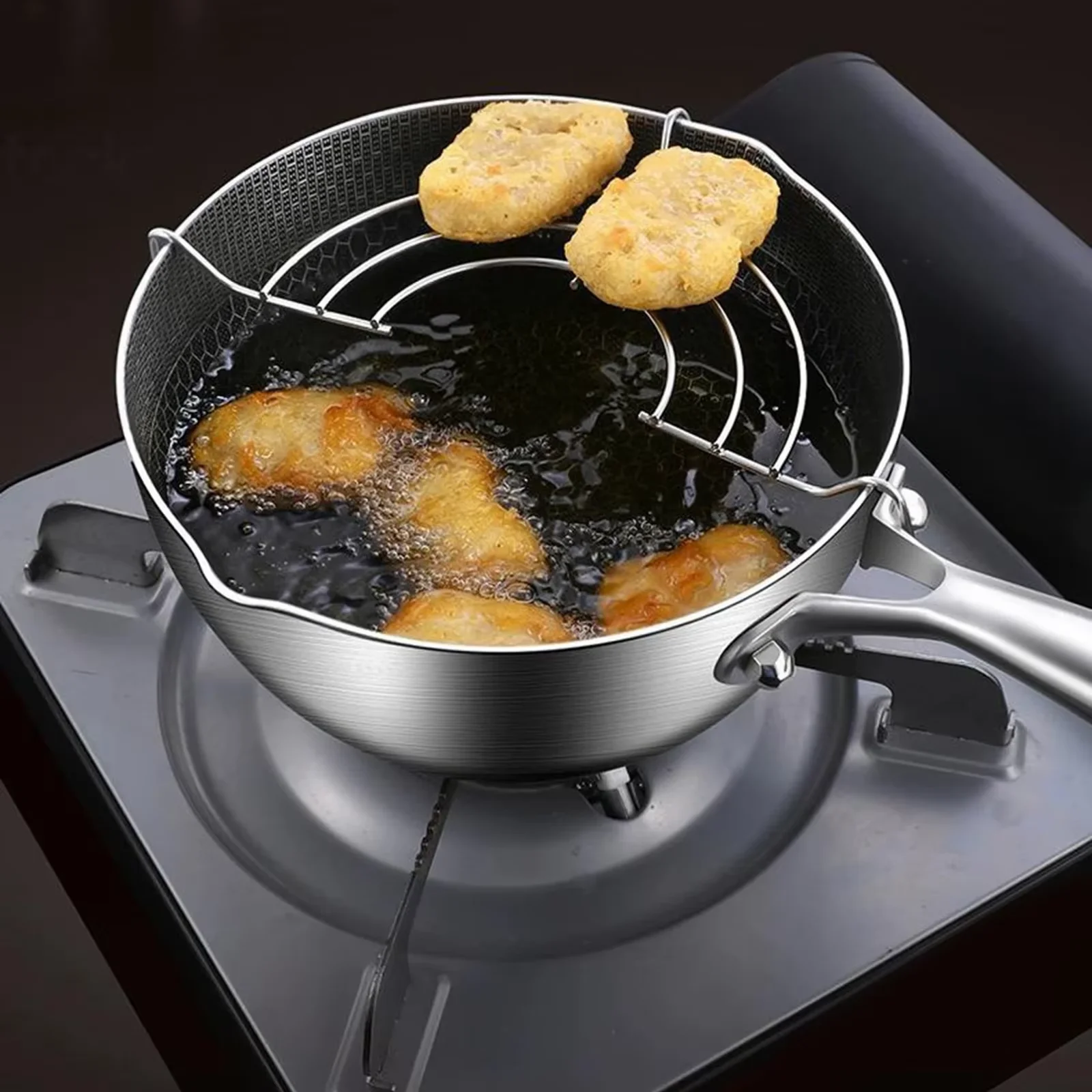 หม้อทอดลึกเครื่องครัวญี่ปุ่น T - Commercial Kitchen Appliance บทวิจารณ์และราคา