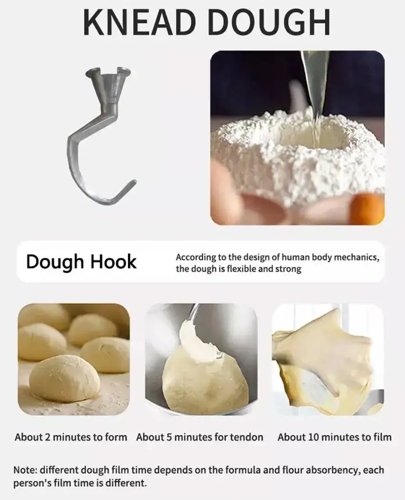 เครื่องผสมอาหารอุตสาหกรรมความเ - Dough Mixer Machine บทวิจารณ์และราคา