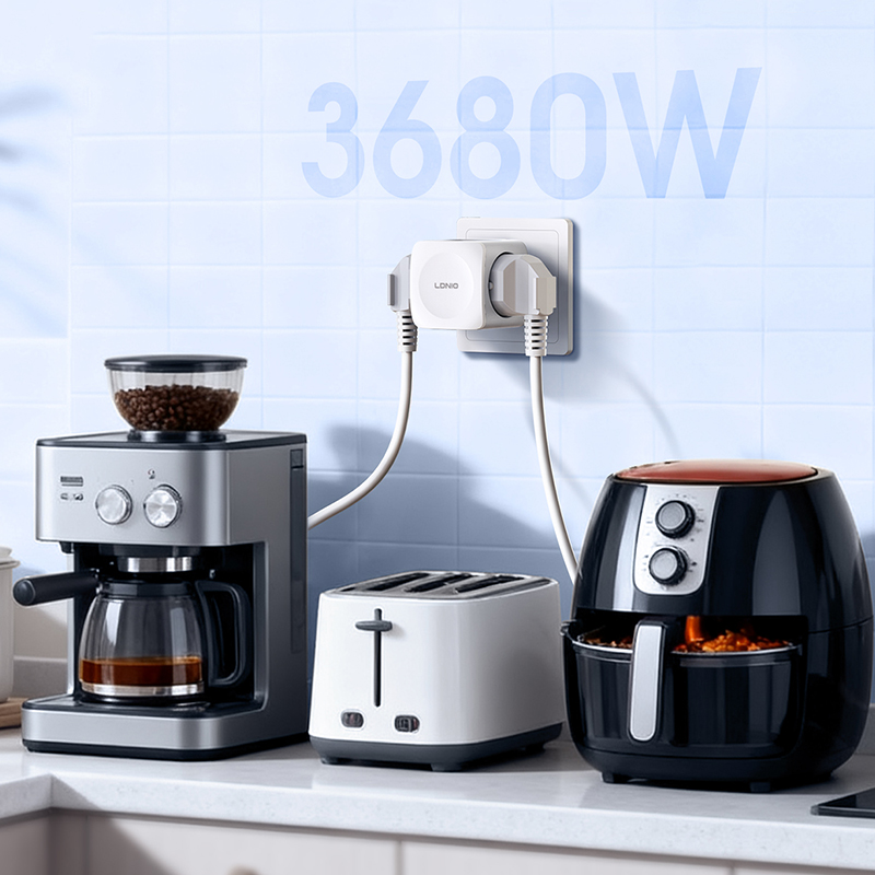 ปลั๊กพ่วง LDNIO 4 ช่องเสียบ EU - Commercial Kitchen Outlets บทวิจารณ์และราคา