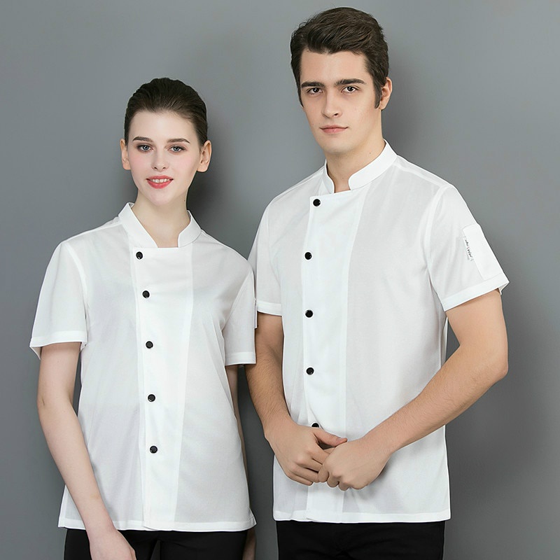 เสื้อแจ็กเก็ตทำงานสำหรับทำอาหา - Commercial Kitchen Services บทวิจารณ์และราคา