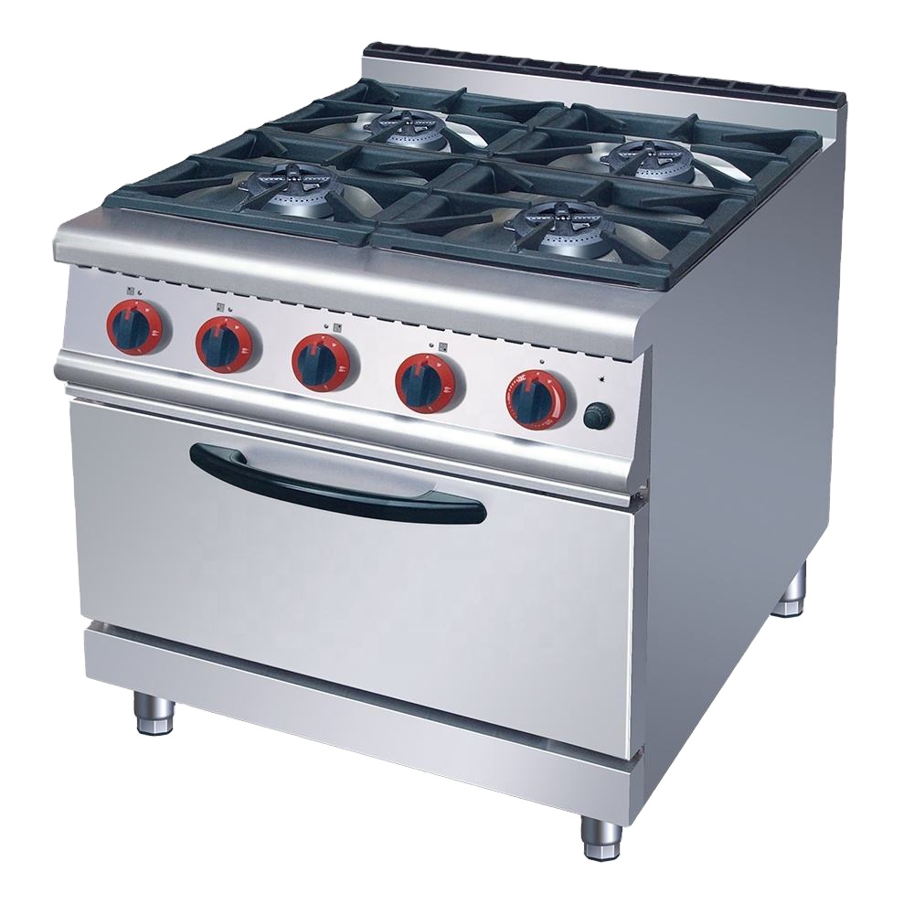 เตาแก๊สเชิงพาณิชย์แบบ 4 หัวเตา - Commercial Kitchen Outlets บทวิจารณ์และราคา