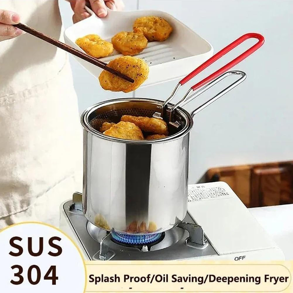 หม้อทอดสแตนเลสพร้อมตะกร้าทอด ห - Commercial Kitchen Appliance บทวิจารณ์และราคา
