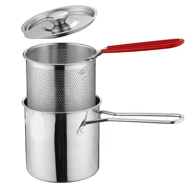 หม้อทอดสแตนเลสพร้อมตะกร้าทอด ห - Commercial Kitchen Appliance บทวิจารณ์และราคา