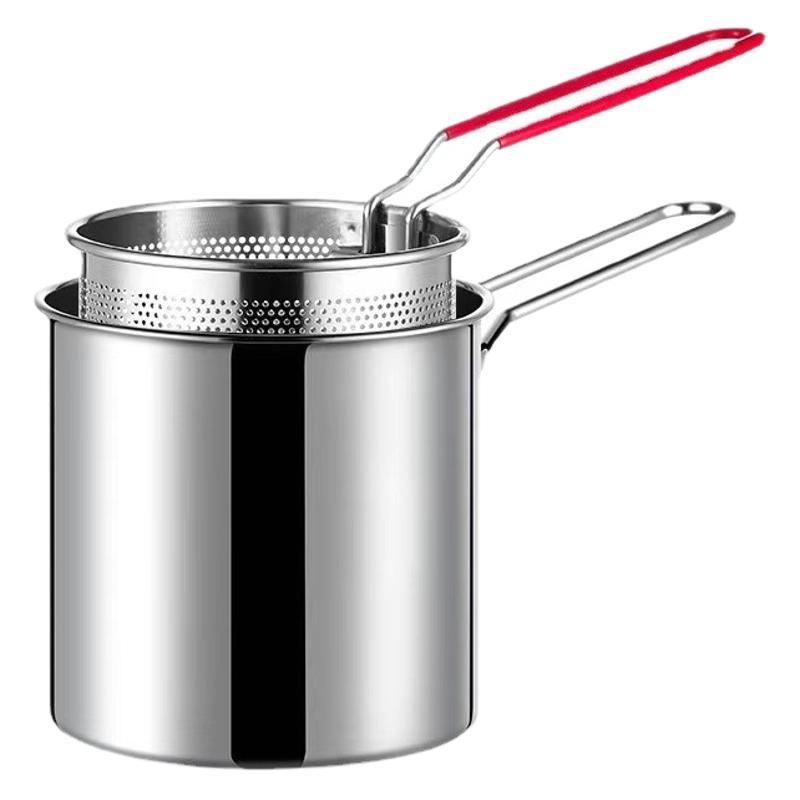 หม้อทอดสแตนเลสพร้อมตะกร้าทอด ห - Commercial Kitchen Appliance บทวิจารณ์และราคา