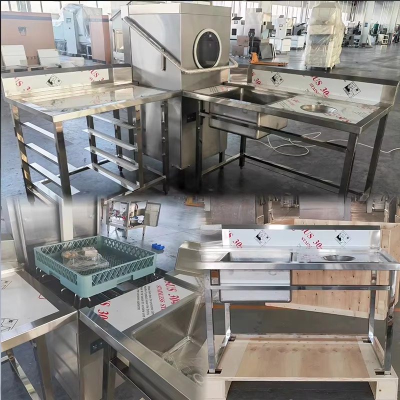 เครื่องล้างจานสแตนเลส 304 สำหร - Commercial Kitchen Machinery บทวิจารณ์และราคา