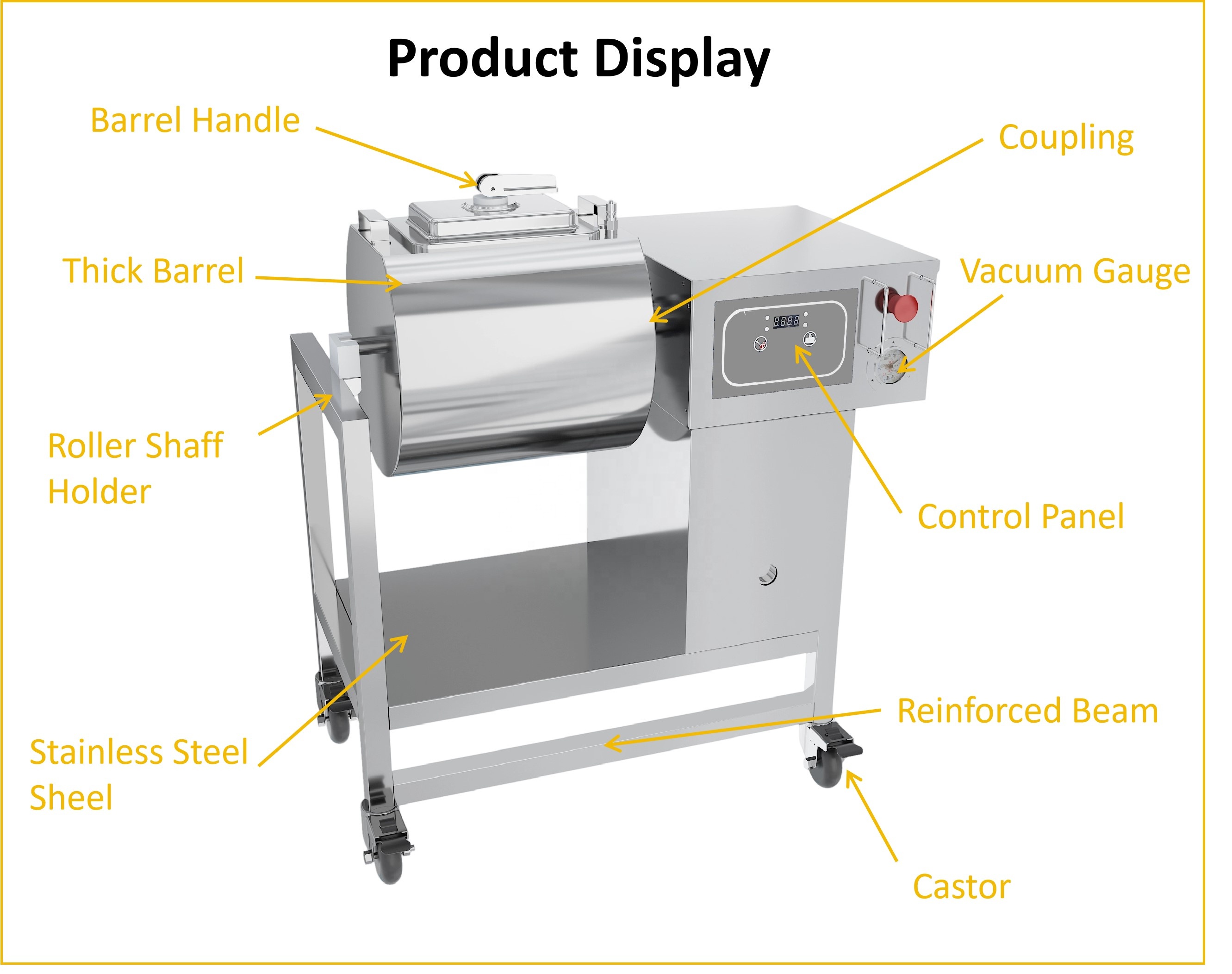 เครื่องหมักเนื้อสุญญากาศแบบเคล - Commercial Kitchen Machinery บทวิจารณ์และราคา