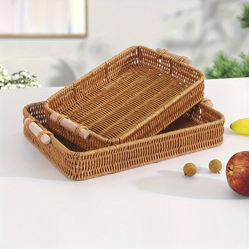 PP ทอตะกร้าเก็บไม้ Handle โมเด - Commercial Kitchen Services บทวิจารณ์และราคา