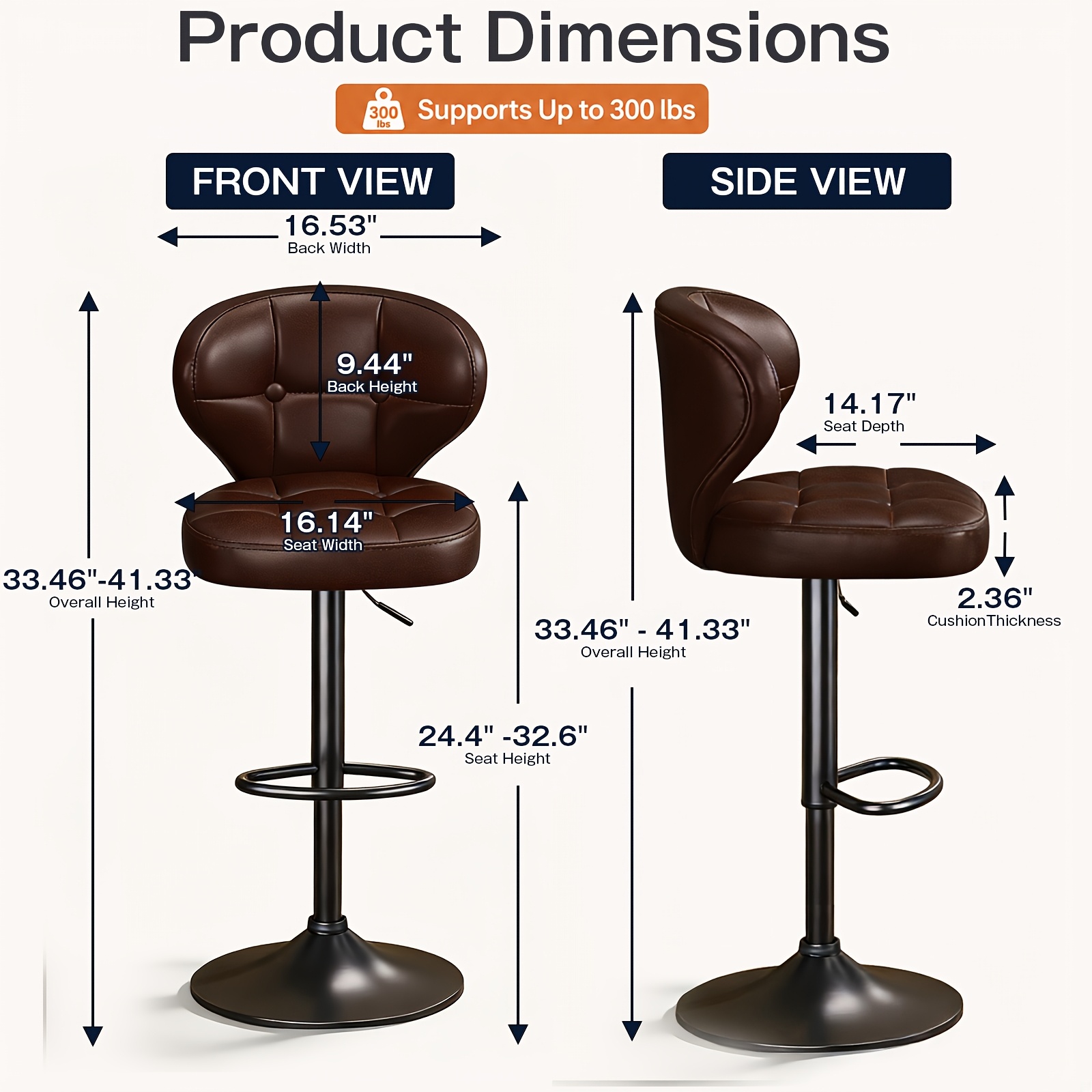 เก้าอี้บาร์ปรับระดับความสูงได้ - Commercial Kitchen Island บทวิจารณ์และราคา