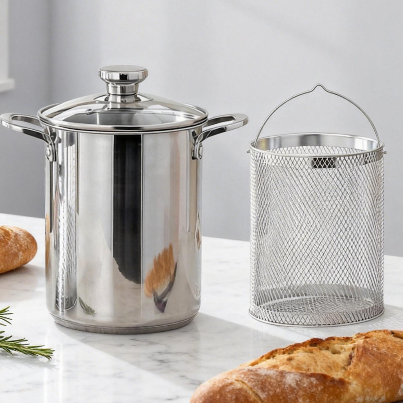 หม้อทอดสแตนเลส 4 ลิตร ประหยัดน - Commercial Kitchen Appliance บทวิจารณ์และราคา