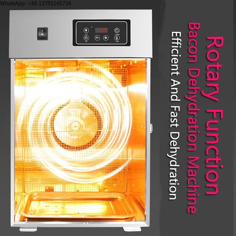 เครื่องอบแห้งแบบหมุนสำหรับไส้ก - Commercial Food Dehydrator บทวิจารณ์และราคา