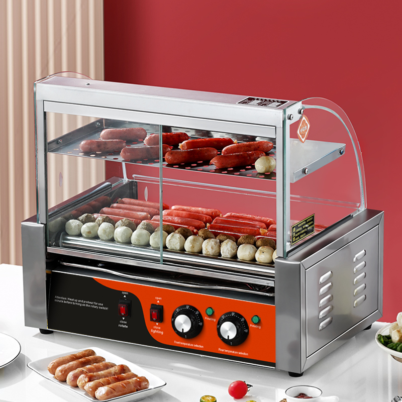 เครื่องย่างไส้กรอกและฮอทดอกสแต - Commercial Kitchen Machinery บทวิจารณ์และราคา