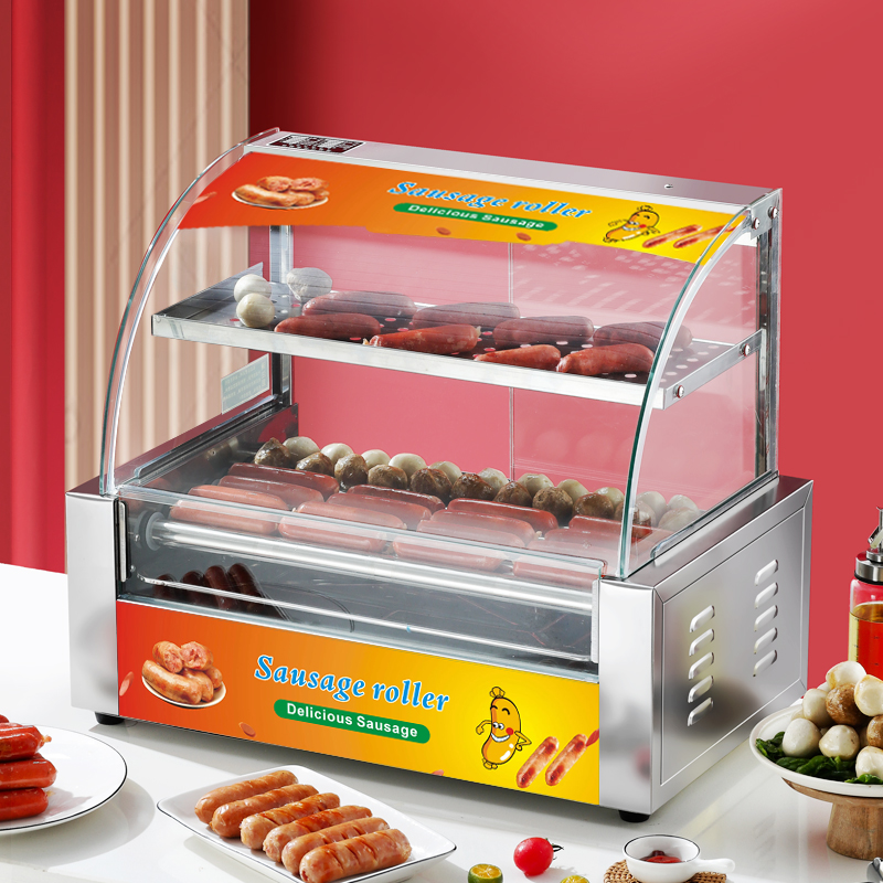 เครื่องย่างไส้กรอกและฮอทดอกสแต - Commercial Kitchen Machinery บทวิจารณ์และราคา