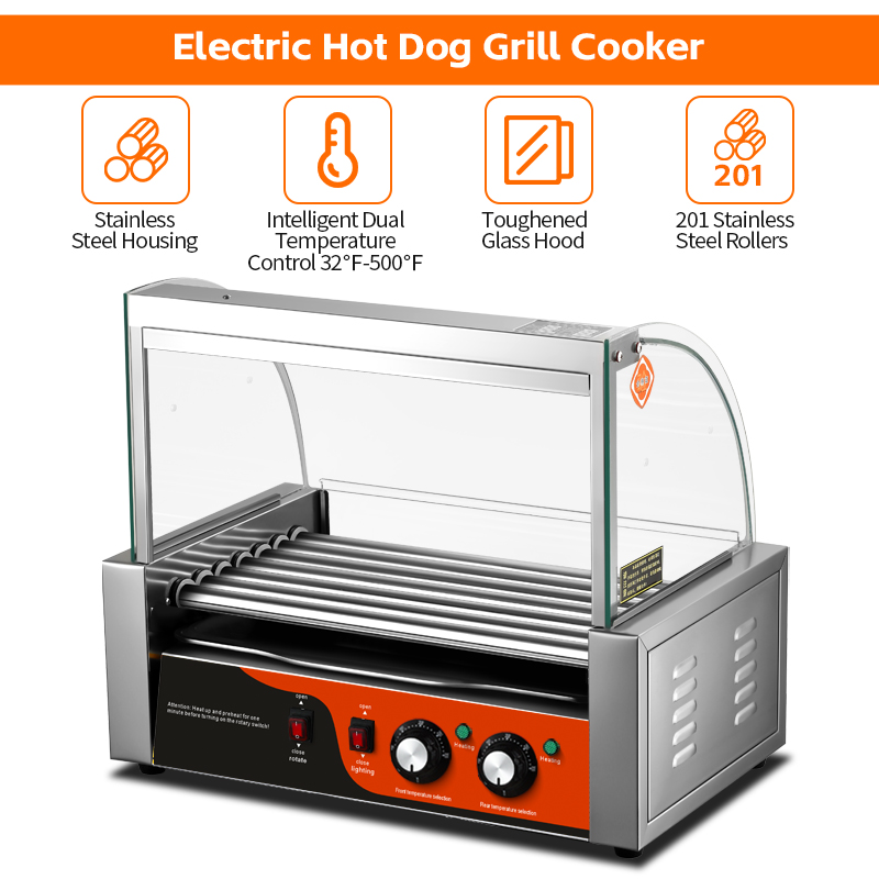 เครื่องย่างไส้กรอกและฮอทดอกสแต - Commercial Kitchen Machinery บทวิจารณ์และราคา