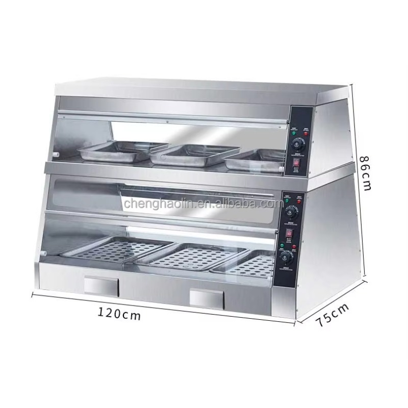 ตู้โชว์อาหารอุ่นร้อนแบบไฟฟ้าสำ - Commercial Kitchen Machinery บทวิจารณ์และราคา