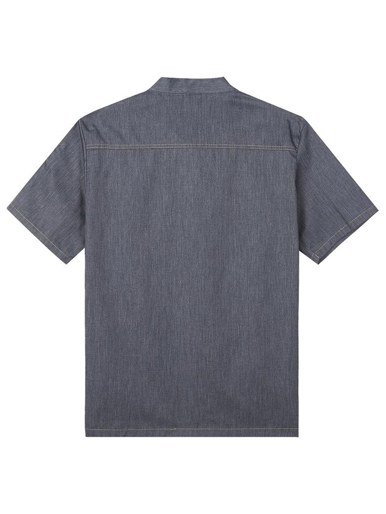 การทำอาหารเสื้อเชิ้ตสีเทาสำหรั - Commercial Kitchen Services บทวิจารณ์และราคา