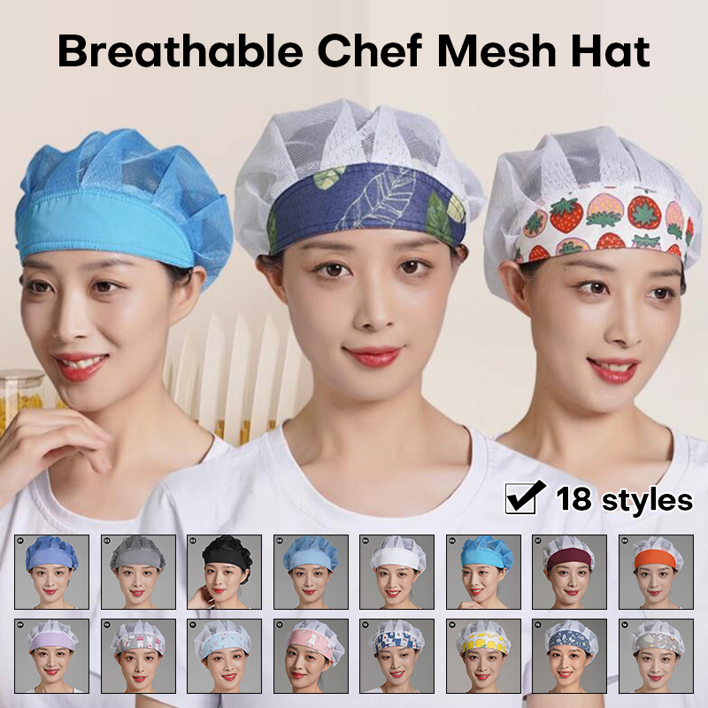 ผู้ชายผู้หญิงหมวกเชฟป้องกันฝุ่ - Commercial Kitchen Services บทวิจารณ์และราคา