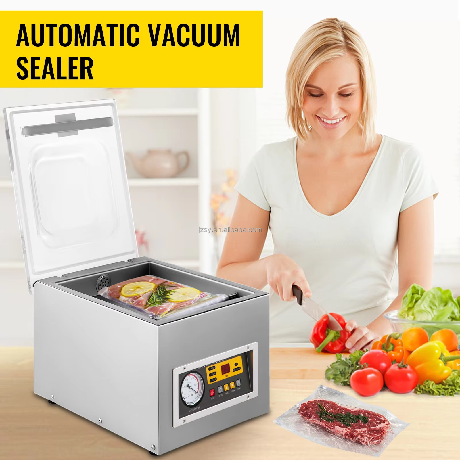 เครื่องซีลสูญญากาศแบบใช้ในเชิง - Commercial Kitchen Machinery บทวิจารณ์และราคา