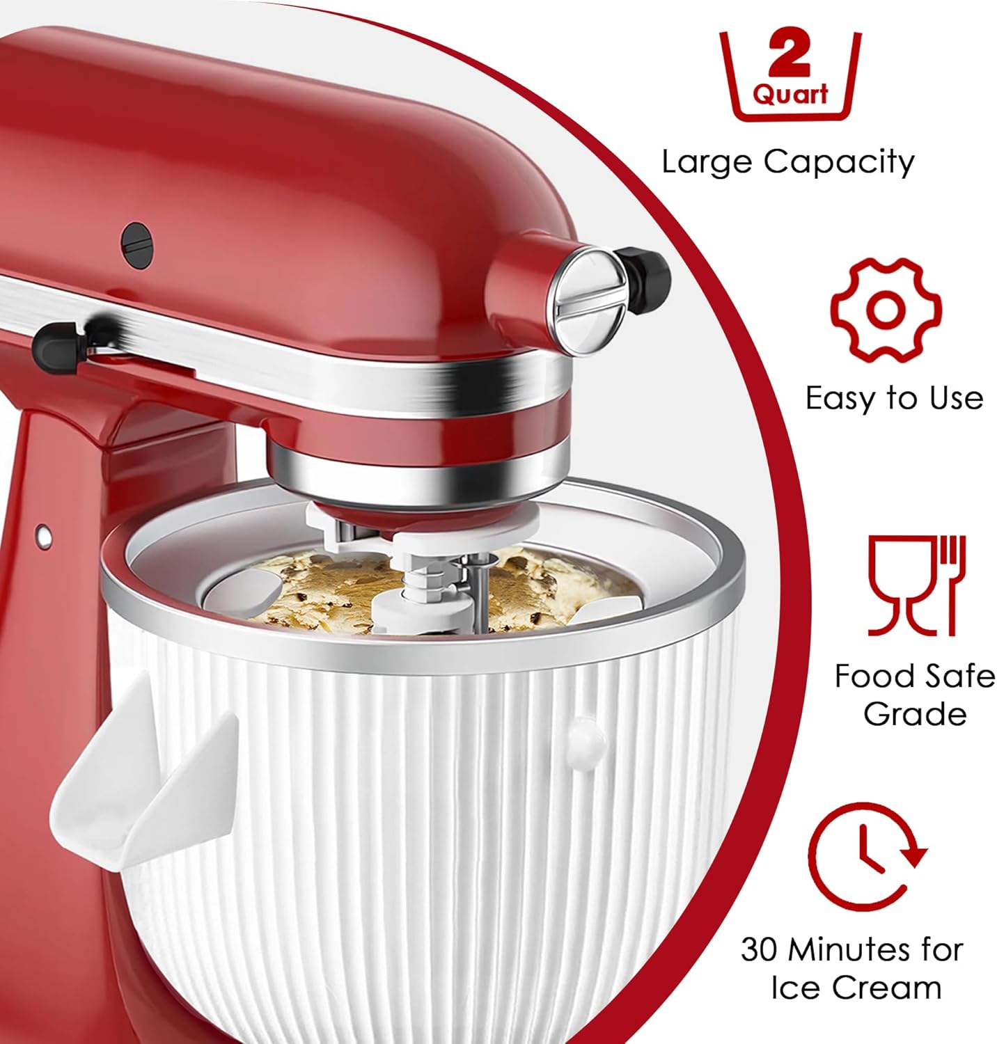 อุปกรณ์เสริมเครื่องทําไอศกรีมส - Commercial Kitchen Juicer บทวิจารณ์และราคา