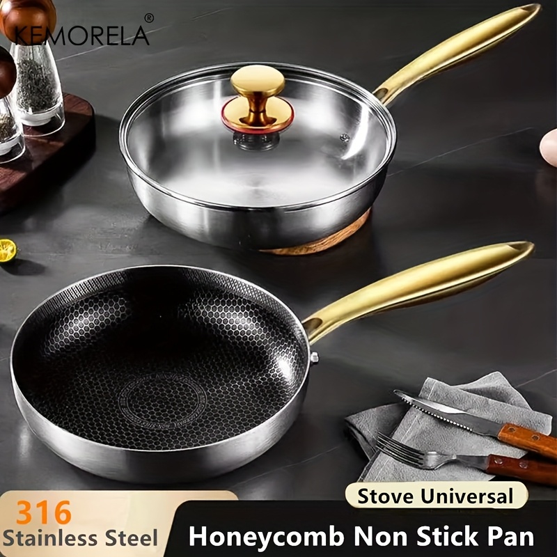 กระทะทอดสแตนเลส 316 แบบไม่ติดก - Commercial Kitchen Appliance บทวิจารณ์และราคา